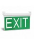 Lampada di emergenza uscita EXIT funzione SA SE segnapasso segnaletica sicurezza luce led