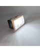 Lampada emergenza luce led 1.5w 3 moduli da incasso a parete compatibile scatola 503 Bticino living international, light e air