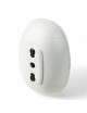 Impianto elettrico da parete su canalina facile installazione presa bipasso schuko interruttore pulsante deviatore bianco ovale