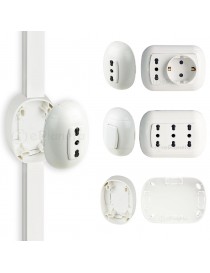 Impianto elettrico da parete su canalina facile installazione presa bipasso schuko interruttore pulsante deviatore bianco ovale