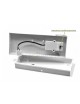 Applique led per esterno 10W inclinato luce laterale nero bianco lampada segnapasso moderno da giardino