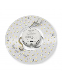 Circolina LED 17W Ø 15cm ricambio per plafoniera anello rotondo lampada a basso consumo per soffitto cucina bagno