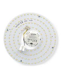 Circolina LED 24W Ø 19cm ricambio per plafoniera anello rotondo lampada a basso consumo per soffitto cucina bagno