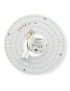 Circolina LED 24W Ø 19cm ricambio per plafoniera anello rotondo lampada a basso consumo per soffitto cucina bagno