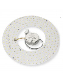 Circolina LED 34W Ø 23cm ricambio per plafoniera anello rotondo lampada a basso consumo per soffitto cucina bagno