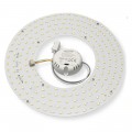 Circolina LED 34W Ø 23cm ricambio per plafoniera anello rotondo lampada a basso consumo per soffitto cucina bagno