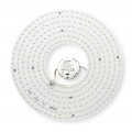 Circolina LED 53W Ø 27cm ricambio per plafoniera anello rotondo lampada a basso consumo per soffitto cucina bagno