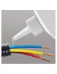 Flacone liquido lubrificante da 1 litro per facilitare lo scorrimento dei cavi elettrici MADE IN ITALY