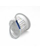 Faretto led 9W lampadina collegamento diretto 220V da incasso per portafaretti in gesso alluminio