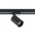 Faretto con attacco GU10 per binario trifase orientabile nero faro proiettore lampadina led