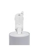Faretto con attacco GU10 per binario trifase orientabile bianco faro proiettore lampadina led