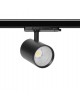 Faretto led per binario trifase 30W orientabile nero faro proiettore lampada