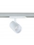 Faretto led per binario trifase 30W orientabile bianco faro proiettore lampada