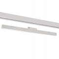 Faretto proiettore a barra lineare led 40W bianco per binario trifase 3 in 1 luce calda naturale bianca copertura opaca
