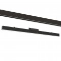 Faretto proiettore a barra lineare led 40W nero per binario trifase 3 in 1 luce calda naturale bianca copertura opaca