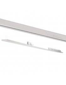 Faretto proiettore a barra lineare led 40W bianco per binario trifase 3 in 1 luce calda naturale bianca copertura opaca