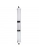Plafoniera led 36w 120 cm lampada lineare soffitto impermeabile da esterno tenuta stagna luce integrato bianca naturale
