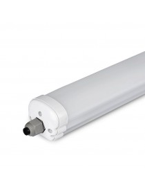 Plafoniera led 36w 120 cm lampada lineare soffitto impermeabile da esterno tenuta stagna luce integrato bianca naturale