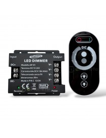 Dimmer touch per strip striscia led dimmerabile 12V 24V regolazione luminosità luce con telecomando controllo a distanza
