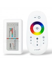 Controller dimmer touch per strip striscia led RGB 12V 24V regolazione luminosità luce con telecomando controllo a distanza