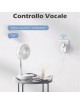 Presa bipasso intelligente smart Wi-Fi compatibile con Alexa Google Home adattatore controllo a distanza energia timer