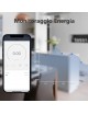 Presa bipasso intelligente smart Wi-Fi compatibile con Alexa Google Home adattatore controllo a distanza energia timer