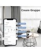 Presa bipasso intelligente smart Wi-Fi compatibile con Alexa Google Home adattatore controllo a distanza energia timer