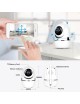 Telecamera WiFi Smart Videosorveglianza IP direzionabile Rilevamento Movimento Audio controllo remoto con Android IOS