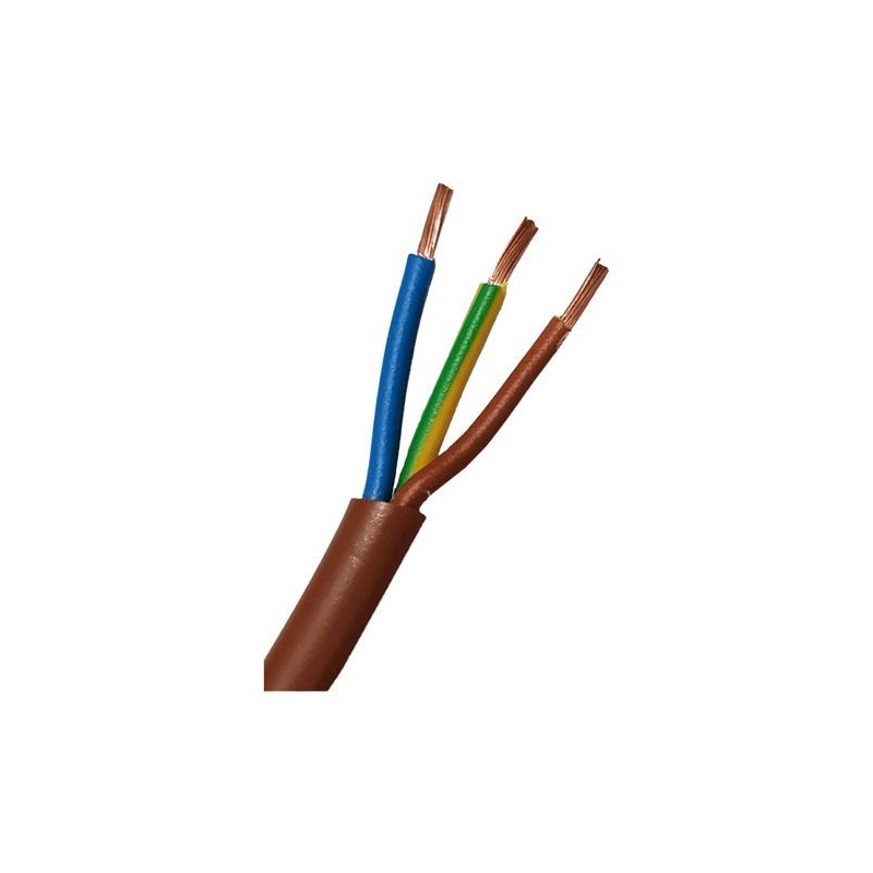 100mt Cavo Elettrico FS18OR18 2X1 mm² - Tensione Nominale 300/500V - Conduttori in Rame Puro, Isolamento LSZH, Conforme CPR