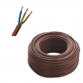 100mt Cavo Elettrico FS18OR18 3X1.5 mm² - Tensione Nominale 300/500V - Conduttori in Rame Puro, Isolamento LSZH, Conforme CPR