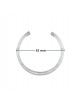 10 Molla molle anello per fissaggio lampadina GU10 MR16 portafaretto da incasso da 50 mm