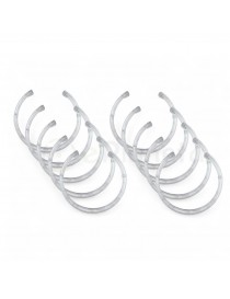 10 Molla molle anello per fissaggio lampadina GU10 MR16 portafaretto da incasso da 50 mm