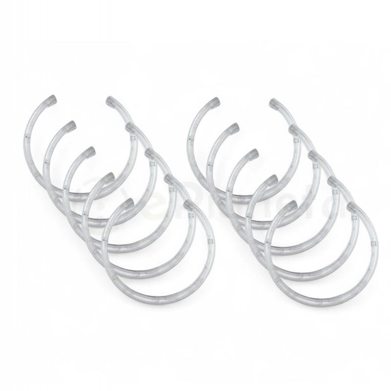 10 Molla molle anello per fissaggio lampadina GU10 MR16 portafaretto da incasso da 50 mm