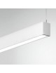 Plafoniera led lineare 40W 120cm collegabile modulabile lampada da soffitto bianco luce bianca naturale per ufficio casa