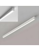 Plafoniera led lineare 40W 120cm collegabile modulabile lampada da soffitto bianco luce bianca naturale per ufficio casa