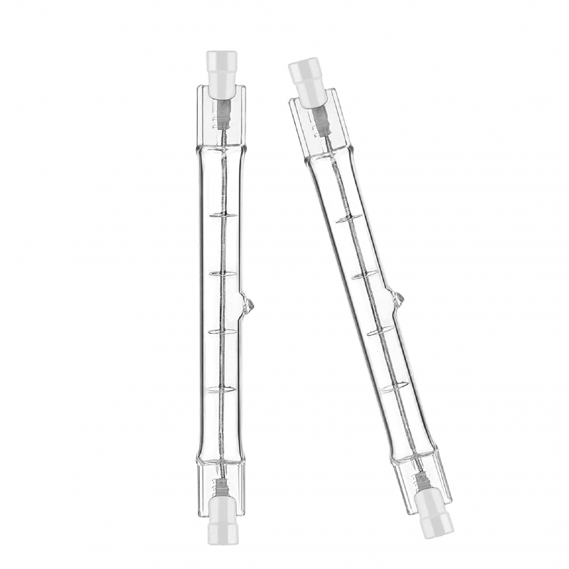 2 PZ Lampade Alogene Dimmerabili R7S 118mm 120W 2215 Lumen – Caldo 2800K