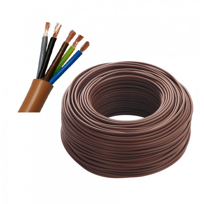 100mt Cavo Elettrico FS18OR18 2X1 mm² - Tensione Nominale 300/500V - Conduttori in Rame Puro, Isolamento LSZH, Conforme CPR