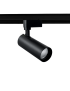 Faretto proiettore led 15W Nero orientabile per binario monofase direzionabile luce calda naturale bianca CCT