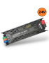 Trasformatore 24V 12.5A 300W connessione rapido alimentatore salvaspazio stabilizzato per strip led collegamento facile