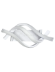 Applique LED da parete 16W lampada 3 luci bianco naturale caldo design moderno a spirale per interni