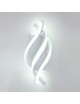 Applique LED da parete 16W lampada 3 luci bianco naturale caldo design moderno a spirale per interni