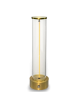 Lampada da tavolo scrivania LED 3W oro grigio ricaricabile touch con filo luminoso magnetico cilindro per ristorante bar