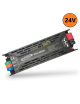 Trasformatore 24V 12.5A 300W connessione rapido alimentatore salvaspazio stabilizzato per strip led collegamento facile