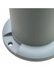 Lampione da giardino led 12w lampada per esterno lampioncino moderno grigio IP65