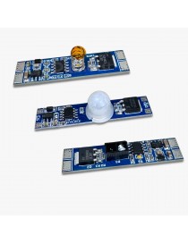 Sensore di movimento mani, touch o di presenza per profili e striscia LED strip 12V 24V