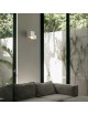Applique cubo doppia luce led attacco G9 in gesso lampada da soffitto quadrata moderno bianco verniciabile