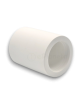 Portafaretto cilindrico in gesso da soffitto 90mm verniciabile lampada a cilindro con attacco GU10