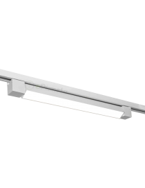 Faretto faro barra led 20W bianco per binario monofase orientabile proiettore luce naturale bianca calda