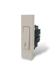 Placche interruttore prese frutti elettrici supporti Sabbia stile simile living now compatibili con scatole standard 503 504 506