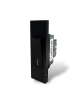 Placche interruttore prese frutti elettrici supporti Nero stile simile living now compatibili con scatole standard 503 504 506